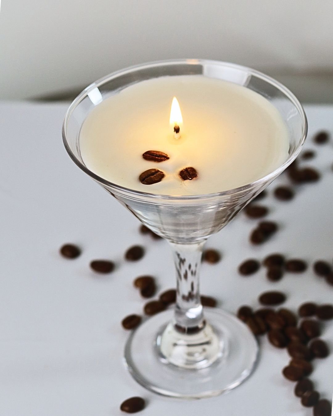 Espresso Martini Coffee Scented Candle - Silky Zest