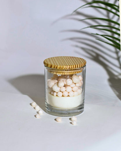 Handcrafted Pearl Jar Candle - Silky Zest