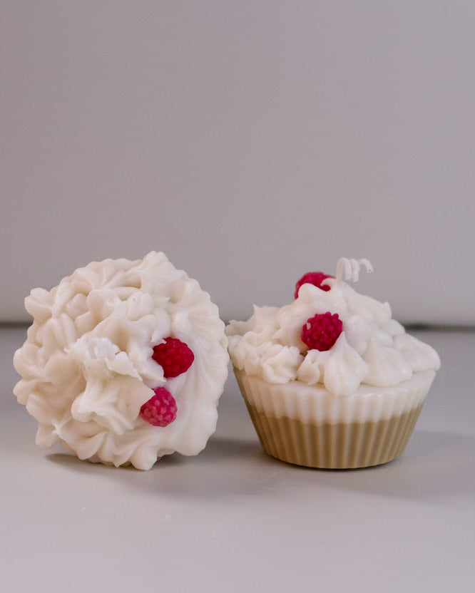 Crimson berry Cupcake  - Silky Zest