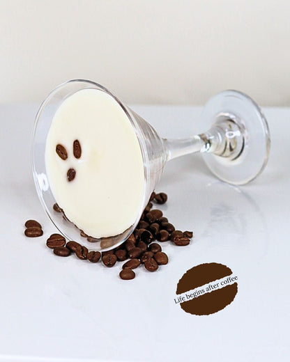 Espresso Martini Coffee Scented Candle - Silky Zest
