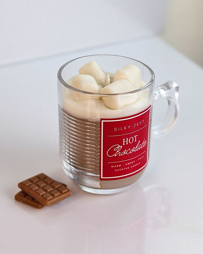 Hot Chocolate - Scented Candle - Silky Zest