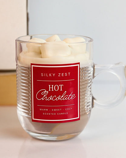 Hot Chocolate - Scented Candle - Silky Zest