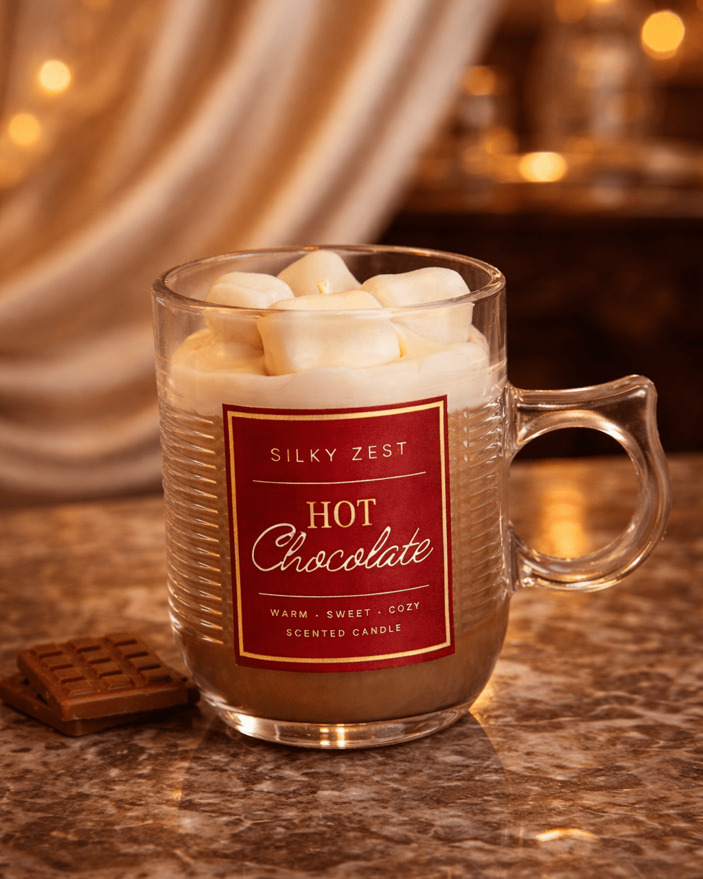 Hot Chocolate - Scented Candle - Silky Zest