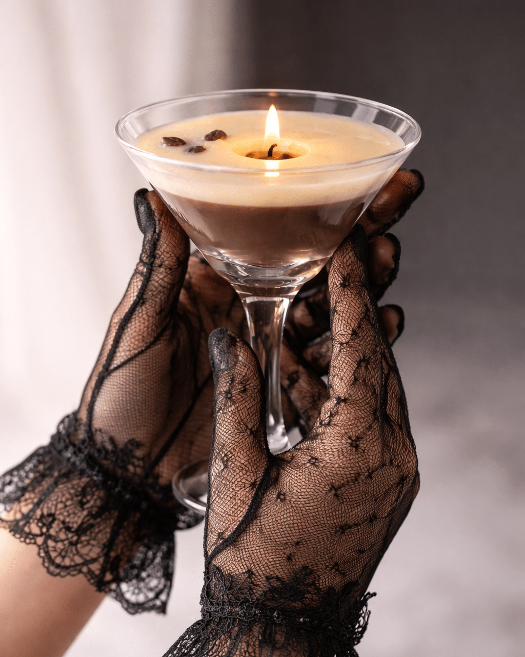 Espresso Martini Coffee Scented Candle - Silky Zest