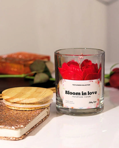 Midnight Rose - Rose Scented Candle - Silky Zest