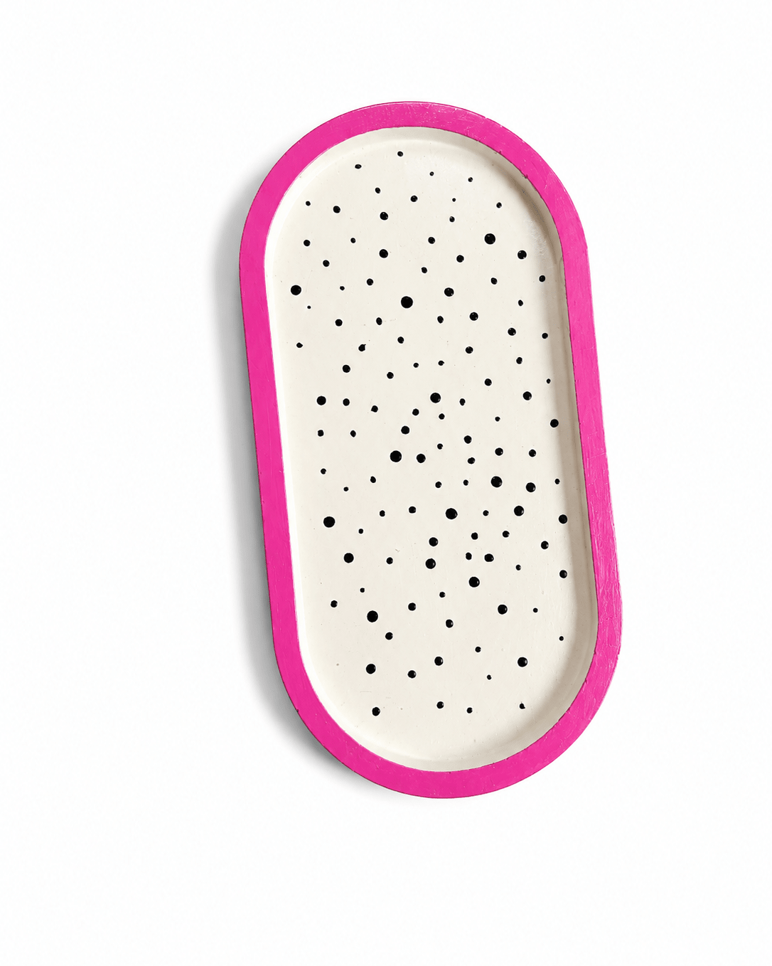 Dragon Fruit Slice Trinket Tray | Handmade Fruit-Inspired Jewellery & Desk Organiser Tray - Silky Zest