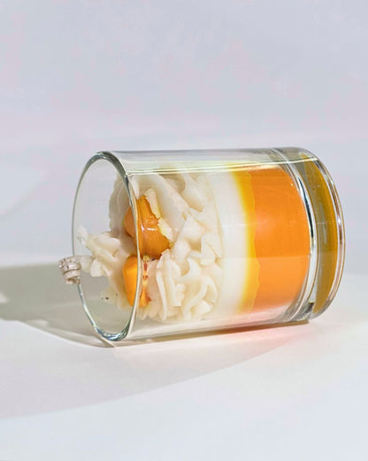 Mango Cream Dessert Jar Candle - Silky Zest
