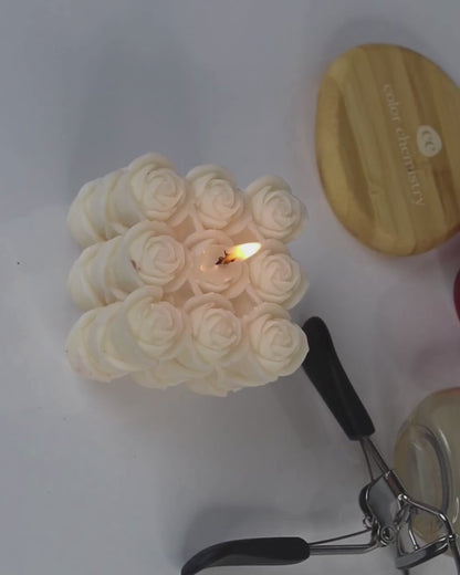 Rose Haven – Rose-Scented Candles Gift Box