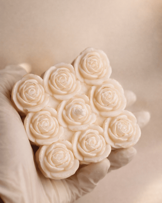 Rose Haven – Rose - Scented Candles Gift Box - Silky Zest